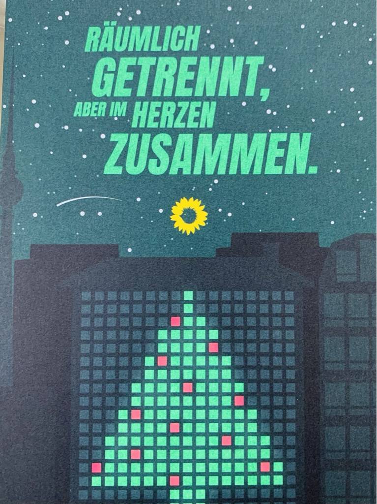 Weihnachtsbrief des Bundesvorstands GRÜNE ALTE/GRÜNE 60+