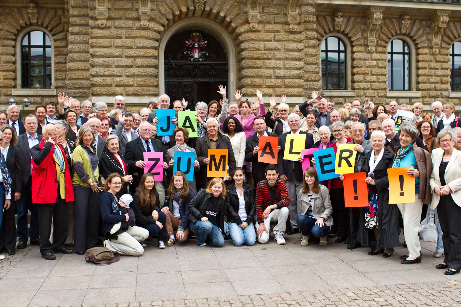 Vertreterinnen und Vertreter der BAGSO-Mitgliedsverbände, Hamburg 2011