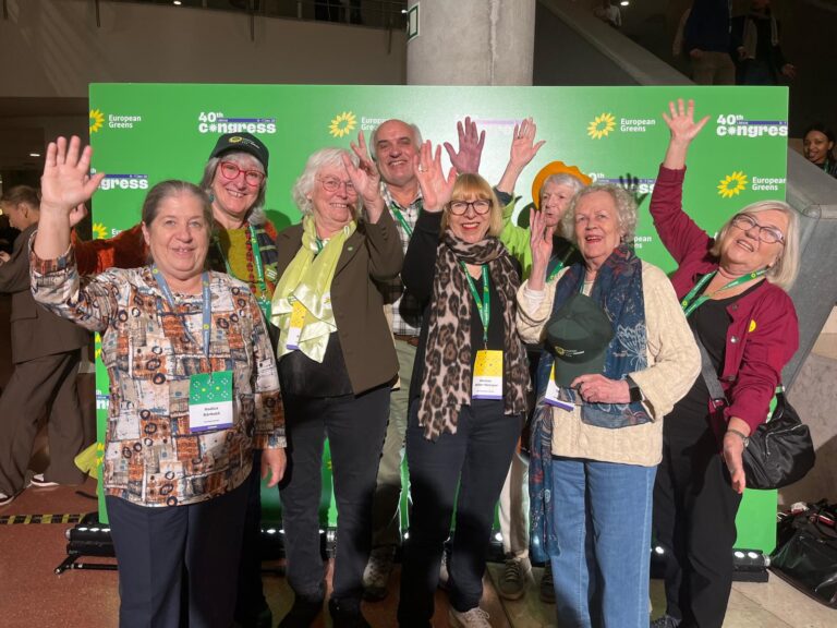 European Green Seniors  beim grünen Kongress in Lissabon