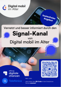 Signal-Kanal mit QR-Code zum Beitreten in die Gruppe